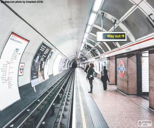 пазл Станция лондонского метро